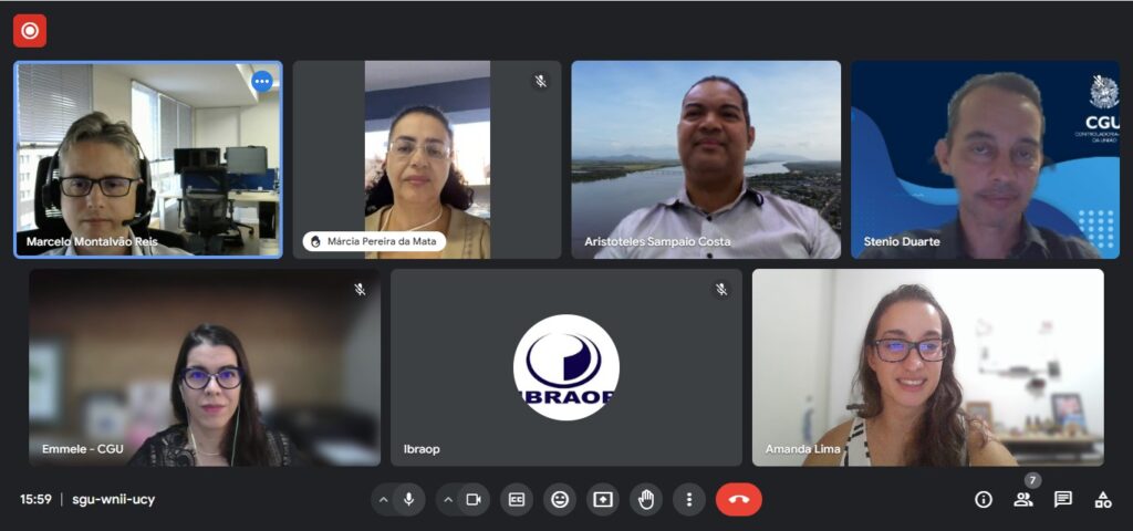 CGU participa de reunião de trabalho do grupo do Ibraop que estuda impactos socioambientais